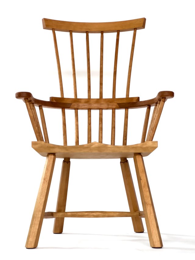 Cherry Comb-Back Stick Chair for Sale &#8211