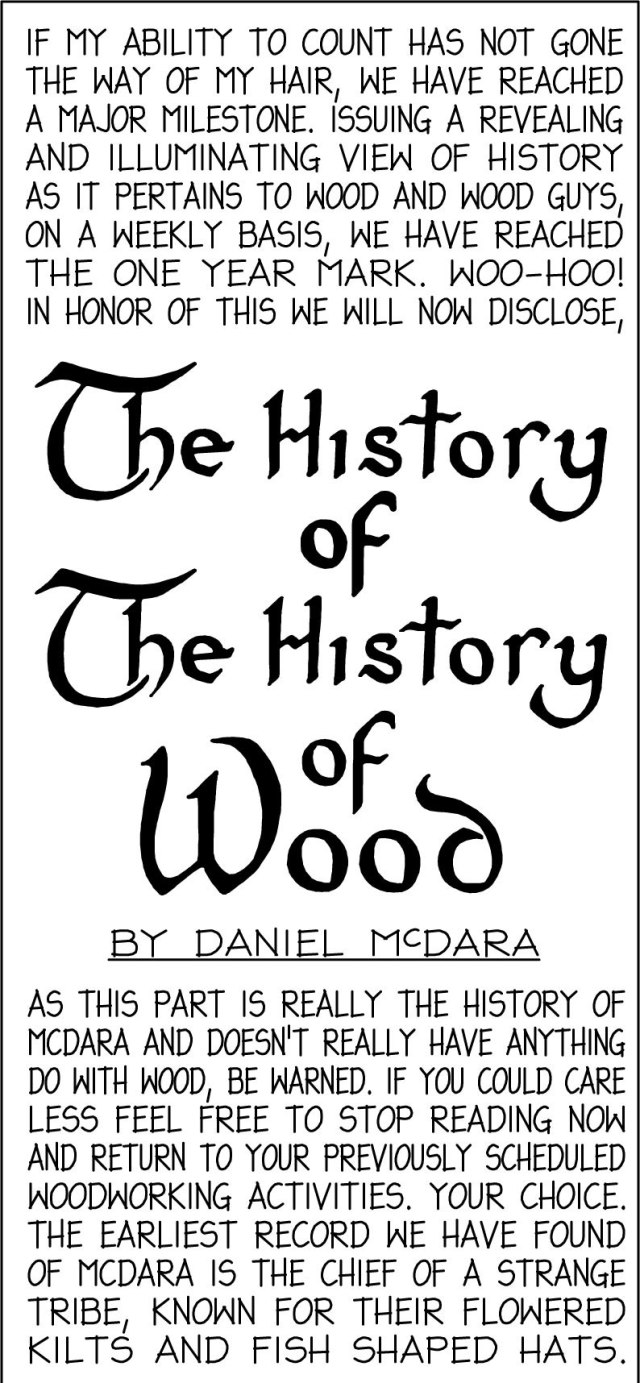 The History of Wood, Part 52 &#8211