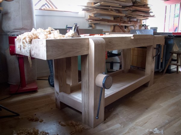 French Oak Bench: Last Details &#8211