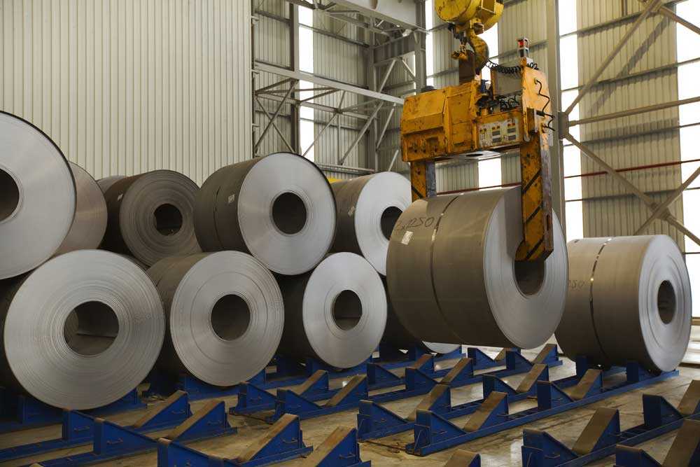 Rolls of steel sheet coil