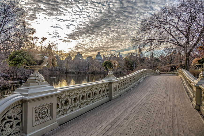 Cast iron bridge