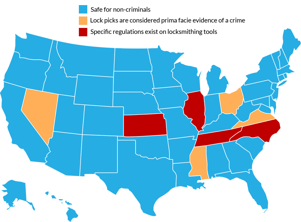 Lock Pick Map