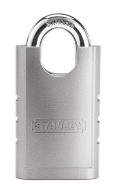 stanley hardened steel padlock