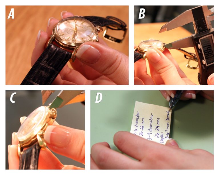 How to Measure a Watch Crystal in the Watch Case