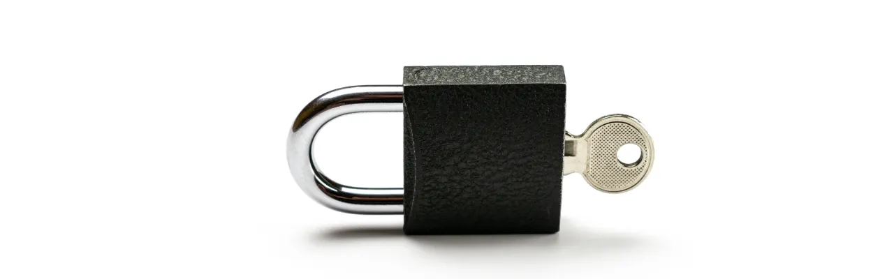 key in lock