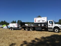 fire camp in Oregon