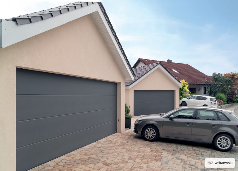 How to assembly sectional garage doors?